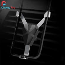 Автомобильный держатель для телефона для iPhone Samsung, подставка без магнитного крепления на вентиляционное отверстие, стандартная гравитационная поддержка CinkeyPro 2024 - купить недорого
