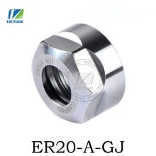 1pc high precision Accessory Sparepart ER20A-GJ spring collect nut clamping ER20A-GJ  for CNC milling engraving machine 2024 - buy cheap