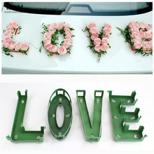 1set Flower Disc Wedding Decoration Flower Accessories Artificial DIY Love Letter Modelling Artificial Flowers Car Decoration 2024 - buy cheap