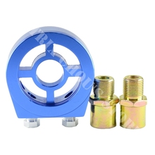 Universal Engine Oil Filter Sandwich Plate Adapter for Car Gauge Oil Temp Oil Press Sensor Adapter M20X1.5 3/4X16 Connectors 2024 - buy cheap