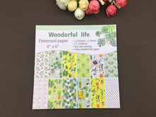 AlinaCraft 24 sheets 6"X6" wonderful life patterned paper Scrapbooking paper pack handmade craft paper craft Background pad 2024 - buy cheap