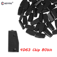 KEYYOU 5pcs/lot Auto Carbon Transponder Chip For Ford Mazda 4D63 80Bit 4D ID63 Chip 2024 - buy cheap