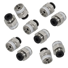 10 Pcs 1/4" PT Male Thread 4mm Push In Joint Pneumatic Connector Quick Fittings 2024 - buy cheap