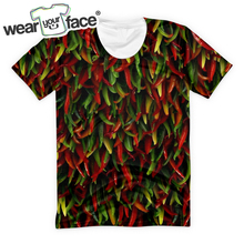 Harajuku Hot Chili Peppers 3D All Over Printed T Shirt Summer Hipster Streetwear Hip Hop Short Sleeve Tee Unisex Men Clothing 2024 - buy cheap