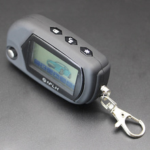 A91 uncut case with A91 key fob keychain remote controller for starline A91 two way auto car alarm free shipping 2024 - buy cheap