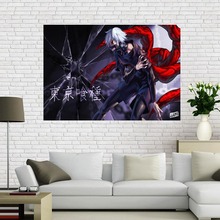 Custom canvas poster Tokyo Ghoul Art painting Big Size poster cloth fabric wall poster print Silk Fabric Print 2024 - buy cheap