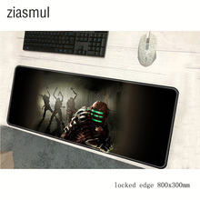 dead space mouse pad gamer 800x300x3mm Domineering notbook mouse mat gaming mousepad Indie Pop pad mouse PC desk padmouse 2024 - buy cheap