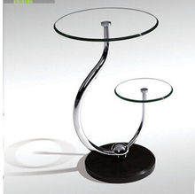 Toughened glass small tea table. Phone. Sofa. The round table 2024 - buy cheap