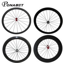 PONABET Powerway R13 hub 38/50/60/88mm Clincher/Tubular Carbon Wheels  700C Full carbon fiber wheels 2024 - buy cheap