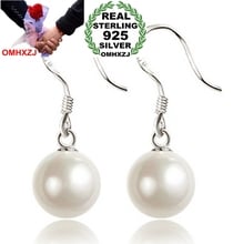 OMH wholesale Fashion jewelry Nanyang pearl 925 sterling Ear hook Stud earrings YS56 2024 - buy cheap