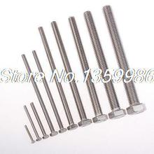 8Pcs M10X45mm Standardized 304 Stainless Steel Screw Bolt w External Hex Head 2024 - buy cheap