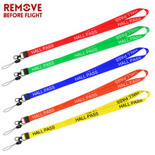 Remove Before Flight средства ухода за кожей шеи ремешки для ключей зал пройти брелок школы проходит ремешок для держатель удостоверения личности средства ухода за кожей Шеи Ремень Брелок 2024 - купить недорого