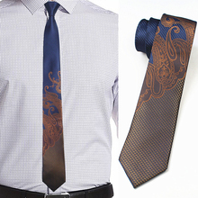 RBOCOTT Mens Slim Tie Fashion Paisley Tie 6cm width Skinny Ties For Men Wedding Party Narrow Neckties Gravatas Corbatas 2024 - buy cheap