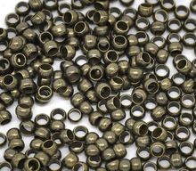 DoreenBeads Retail Antique Bronze Crimp Beads Findings 3mm,sold per pack of 1000 2024 - buy cheap
