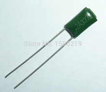 100 pces capacitor de filme mylar 100v 2a332j 3300pf 3.3nf 2a332 5% capacitor de filme de poliéster 2024 - compre barato