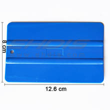 12.6*8cm 5 inch Hard Card Square Squeegee Vinyl Film Wrapping Tool 3D Carbon Fiber Film Install car sticker leveling Tools A05 2024 - buy cheap