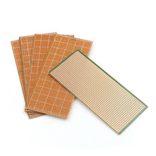 5pcs/set 6.5x14.5cm DIY Prototype PCB Board Stripboard Veroboard Uncut PCB Platine Single Side Circuit Board 2024 - buy cheap