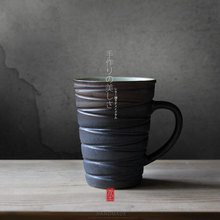 Брендовая 100% ручная керамика, кофейная кружка с ручкой, японский короткий стиль, керамические чашки и кружки для молочного чая, креативная классическая чашка для воды 2024 - купить недорого