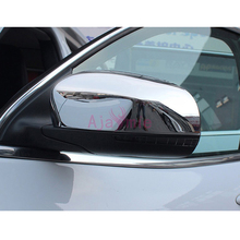 Embellecedores de cubierta de espejo de puerta 2014 2015 2016 2017 resalta el Color plateado ABS cromado estilo de coche para Jeep Cherokee Accesorios 2024 - compra barato