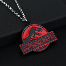 dongsheng Moive Jurassic Park Necklace Jurassic World Pendant Fashion link chain Necklaces Friendship Gift Jewelry -30 2024 - buy cheap