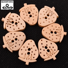 QUANFANG 20pcs 2 hole wooden button Crown pattern /DIY/ scraping /quilting/ sewing /decorative crafts  home decoration 2024 - buy cheap