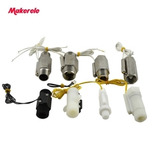 Sensor de fluxo de pistão, de alta qualidade, série de interruptores de fluxo de aço inoxidável e plástico, medidor de controle de água líquido