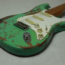 New Favorite Surf green 100% handmade Relic electric guitar alder body  Aged hardware profession Do Relic guitars 2024 - buy cheap