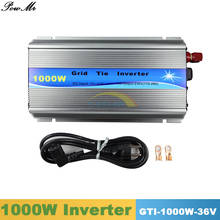 1000W Grid Tie Inverter MPPT Function Pure Sine Wave 110V or 220V Output 20V-45VDC Input For 30V/36V 60/72 Cells Solar Panels 2024 - buy cheap