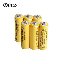 Dinto real 1.2v 700mah ni cd aa bateria ni-cd recarregável nicd baterias para brinquedos câmera de controle remoto lanterna microfone 2024 - compre barato