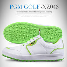 2018 PGM обувь для гольфа мужская обувь для гольфа супер волокна летние ультралегкие дышащие Нескользящие непромокаемые кроссовки для мужчин большие размеры 2024 - купить недорого