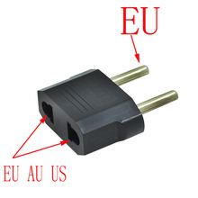 2pcs US To EU Plug USA To Euro Europe Travel Wall AC Power Charger Outlet Adapter Converter 2024 - buy cheap