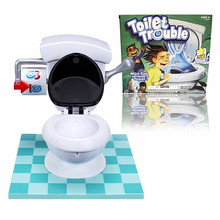 1 pçs criativo toalete problema engraçado jogo toalete desktop mini brinquedos para os pais crianças amigos jogar juntos presentes para crianças 2024 - compre barato