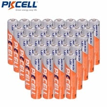 Pkcell-30 peças de bateria recarregável ni-900zn, mwh, 1.6v, aaa 2024 - compre barato