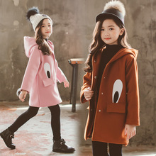 Crianças vestuário casaco roupas acolchoadas jaqueta casaco meninas novas crianças da escola das crianças pano de lã maré casaco no inverno 3 -idades 12 2024 - compre barato