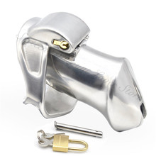 New 3D Design 316 Stainless Steel Male Chastity cage Cock cage Penis ring Chastity Belt Chastity Lock Male Sex Toys CB6000 2024 - buy cheap