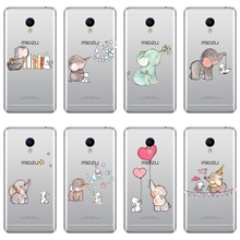 Soft Silicone Phone Case For Meizu M2 M3 M5 M6 Note Elephant Rabbit Back Cover For Meizu M2 M3 M3S M5 M5C M5S M6 M6S M6T Case 2024 - buy cheap