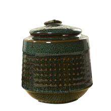 Green Gradient Glaze Ceramic Funeral Pet Urn for Memorials - Small - Holds Up to 30 Cubic Inches of Ashes 2024 - buy cheap