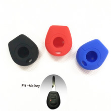 Car accessories Silicone Key Cover Keychain Protector Case For Audi Seat Volkswagen Polo Skoda For Seat Ibiza Leon 2024 - compre barato