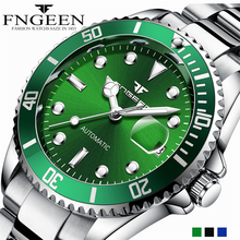 FNGEEN Men Watch Automatic Mechanical Watches  Top Brand Luxury Steel Wristwatch Male Clock Tourbillon Relogio Masculino 2024 - buy cheap