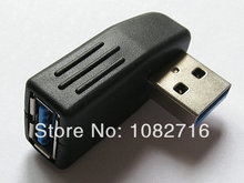 2pcs Vertical USB A 3.0 female to male right angle 90 degree connector adapter Plug for laptop etc , Free Shipping 2024 - buy cheap