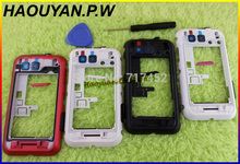 HAOYUAN.P.W New Original Middle Plate Housing Frame Case Cover+Button+Open Tool For Motorola Defy MB525 ME525 Fast Ship 4COLOR 2024 - buy cheap