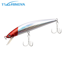 Tsurinoya DW15 Floating Minnow 0-2.5M Plastic Hard Lures Fishing Lure Artificial Fishing Bait 120mm 18g 1PC 2024 - buy cheap