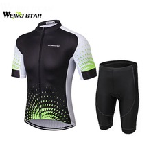 2018 Cycling Jersey Men Cycling GEL Pad Bib Shorts Breathable Road Bike Racing Sport T-Shirt Ropa Ciclismo Suit 2024 - buy cheap