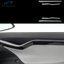 For Tesla Model S 2016 2017 2018 TPU transparent protective film Door panel film Car Accessories 2024 - buy cheap