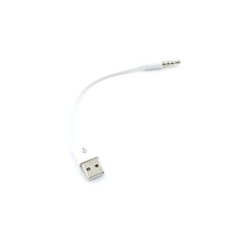 3.5mm Jack AUX to USB 2.0 Charger Data Sync Audio Adapter Cable for Apple iPod Shuffle 3rd 4th 5th 6th gen MP3 MP4 Player Cord 2024 - buy cheap