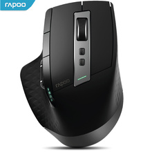 New Rapoo Rechargeable Multi-mode Wireless Mouse  Switch between Bluetooth 3.0/4.0 and 2.4G for Four Device Connect 2024 - buy cheap