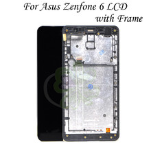 For Asus Zenfone 6 A600CG A601CG T00G LCD Display Matrix Touch Screen Digitizer Full Assembly with Frame For A600 CG Black 2024 - buy cheap