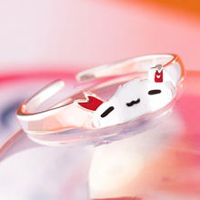 Cute Ring Game Onmyoji Ibaraki Douji Ring 925 Silver Resizable Jewelry fot Women Girl Lovely Gift 2024 - buy cheap