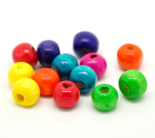 DoreenBeads At Random Wood Round Spacer Beads 8x6mm(3/8"x1/4"),200 pcs 2024 - buy cheap