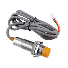 Sensor de proximidade indutivo cc 10-36v 200ma 8mm, interruptor pnp com sensor sem visual/by